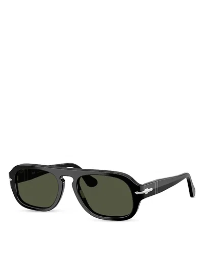 PERSOL AVIATOR SUNGLASSES, 56MM
