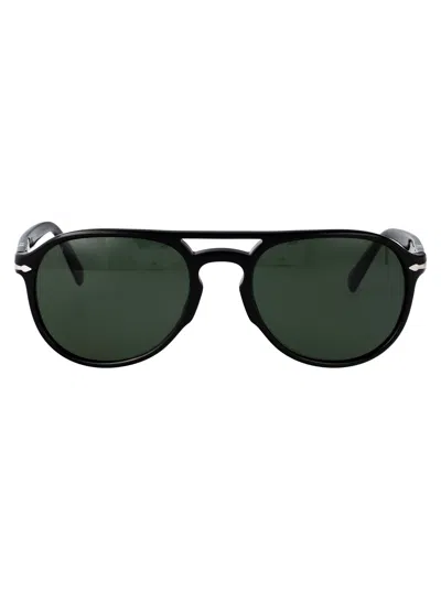 Persol Black Acetate Sunglasses