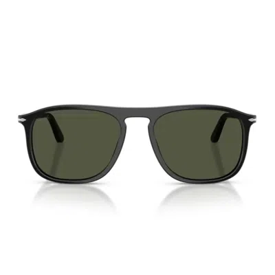 Persol Black Po3392s Acetate Squared Sunglasses