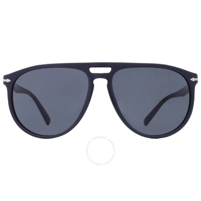 Persol Blue Pilot Unisex Sunglasses Po3311s 1186r5 58