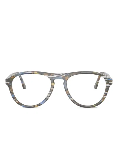 PERSOL ROUND-FRAME GLASSES
