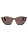 Persol Cat-eye Sunglasses In Brown
