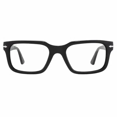 Persol Demo Rectangular Men's Eyeglasses Po3272o 95/31 53 In ["black"]