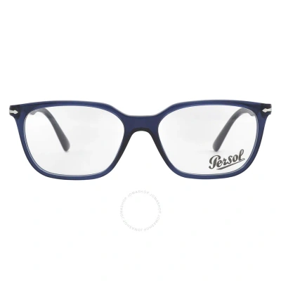 Persol Demo Rectangular Unisex Eyeglasses Po3298v 181 54 In N/a