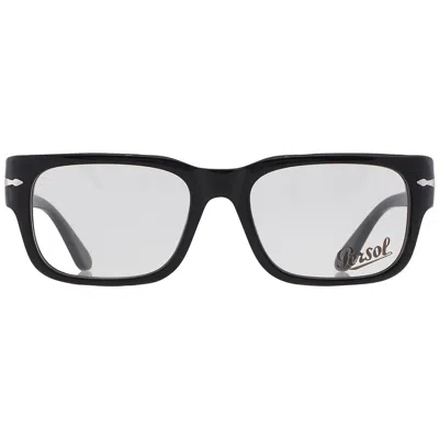 Persol Demo Rectangular Unisex Eyeglasses Po3315v 95 55 In Black