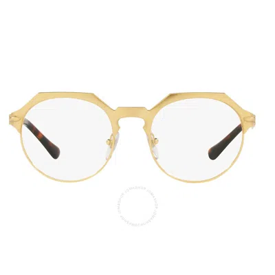 Persol Demo Square Unisex Eyeglasses Po2488v 1115 51 In Gold