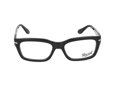 Persol Eyeglasses  0po3301v 95 Nero 57/19/145 In Black