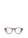 Persol Round Shaped Glasses In Black