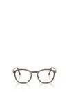 Persol Full Frame Plain Mirror In Brown