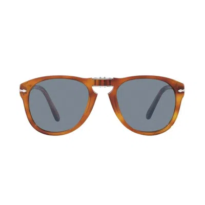 Persol Mens Brown Po0714sm Steve Mcqueen Pilot-shape Crystal-glass And Acetate Sunglasses In Lite Brown