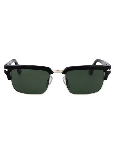 Persol Sunglasses In 95/31 Black/silver