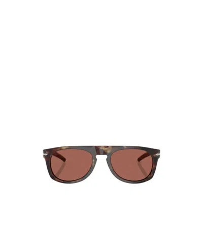 Persol Framed Sunglasses In Brown