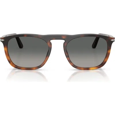Persol Gae 55mm Square Sunglasses In Gold
