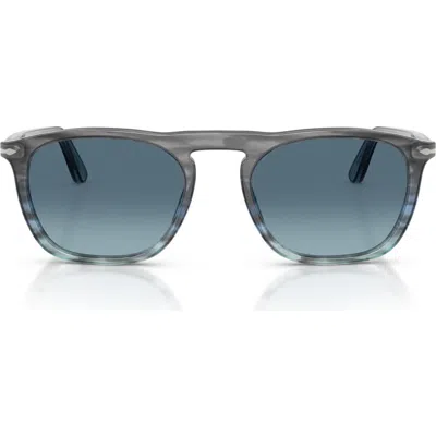 Persol Gae 55mm Square Sunglasses In Green