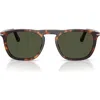 Persol Gae 55mm Square Sunglasses In Green