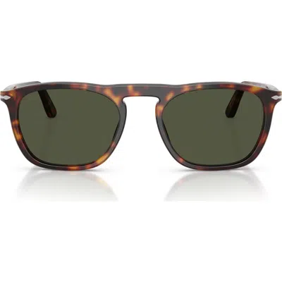 Persol Gae 55mm Square Sunglasses In Green