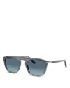 Persol Gae Square Sunglasses, 55mm In Gray