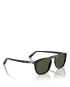 Persol Gae Square Sunglasses, 55mm In Green