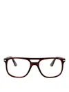 Persol 24 Havana Acetate Glasses In Brown