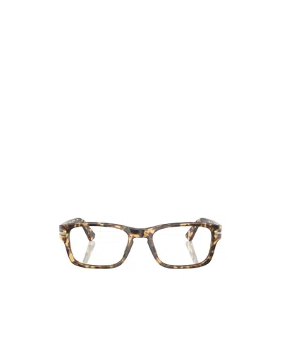 Persol Geometric Flat Mirror In Brown