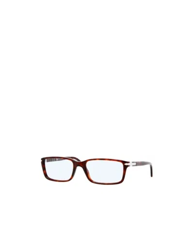 Persol Geometric Flat Mirror In Brown