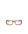 Persol Geometric Flat Mirror In Brown