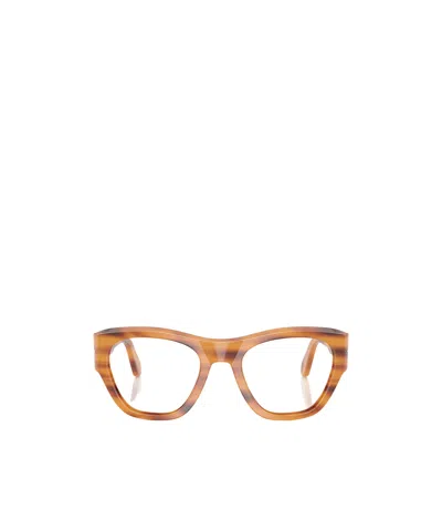 Persol Geometric Flat Mirror In Orange