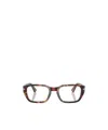 Persol Geometric Flat Mirror In Brown
