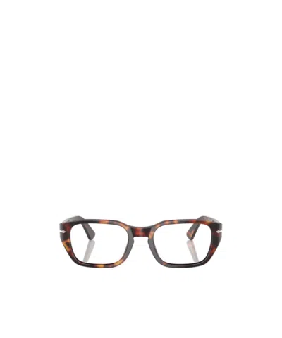Persol Geometric Flat Mirror In Brown