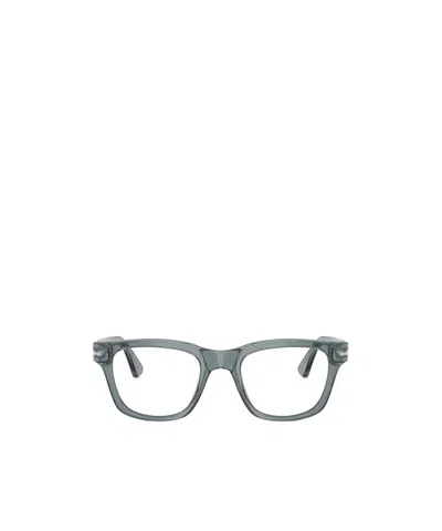 Persol Geometric Flat Mirror In Gray