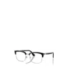 Persol Geometric Frame Plain Mirror In Black