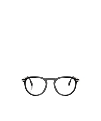 Persol Geometric Frame Plain Mirror In Gray