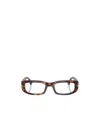 Persol Geometric Frame Plain Mirror In Brown