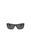 Persol Geometric-frame Sunglasses In Black