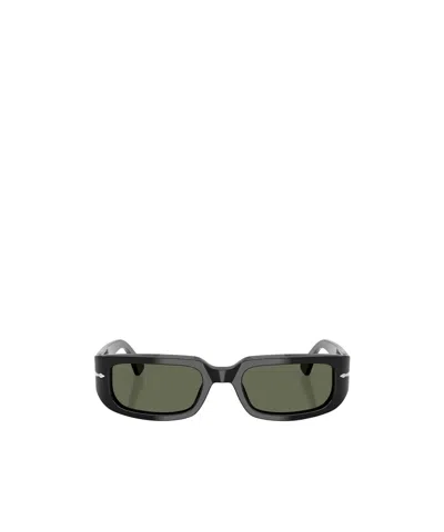 PERSOL GEOMETRIC FRAME SUNGLASSES