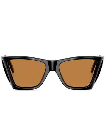 Persol Geometric-frame Sunglasses In Black
