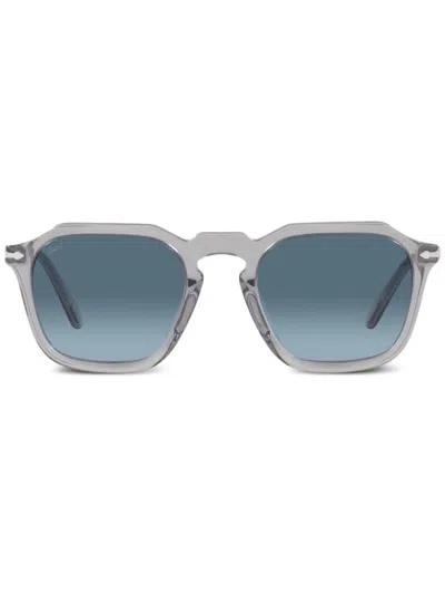 Persol Geometric-frame Sunglasses In Grey