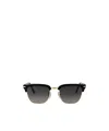 Persol Geometric Sunglasses In Black