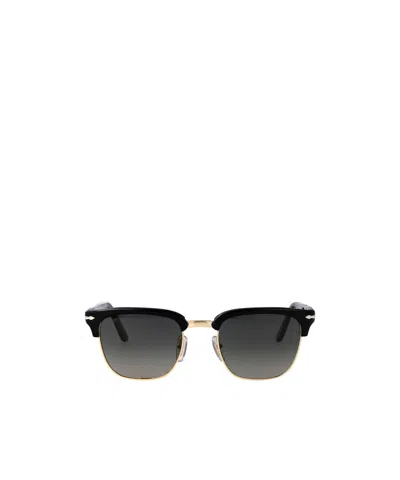 Persol Geometric Sunglasses In Black