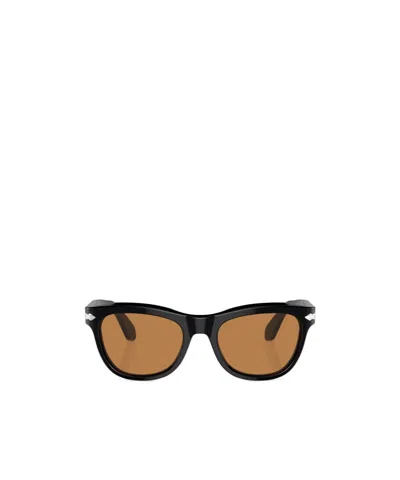 Persol Geometric Sunglasses In Brown
