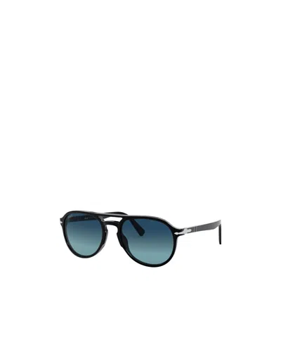 Persol Geometric Sunglasses In Blue