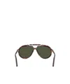 Persol Geometric Sunglasses In Green