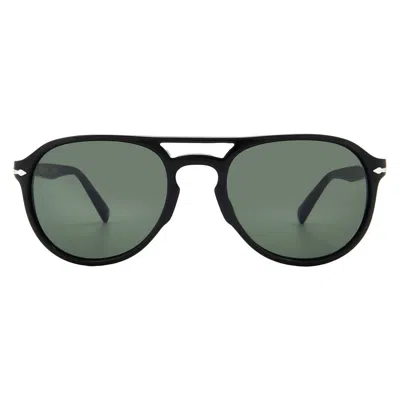 Persol Green Pilot Unisex Sunglasses Po3235s 95/31 55