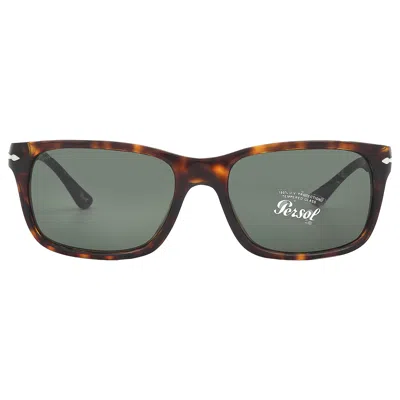 Persol Green Rectangular Men's Sunglasses Po3048s 24/31 58
