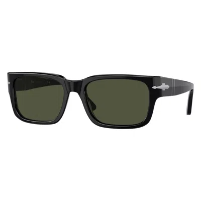 Persol Green Rectangular Men's Sunglasses Po3272s 95/31 53