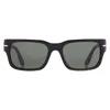 Persol 58mm Rectangular Sunglasses In Black
