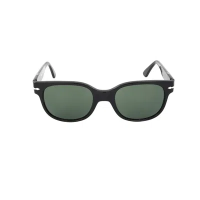 Persol Green Square Men's Sunglasses Po3257s 95/31 51 In Black