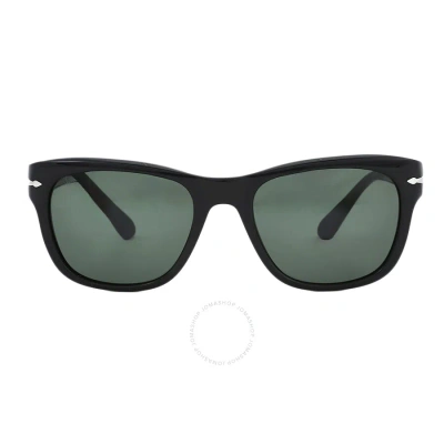 Persol Green Square Unisex Sunglasses Po3313s 95/31 55