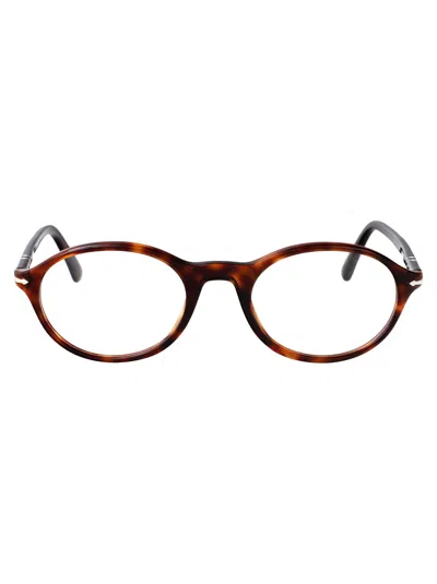 Persol Havana Acetate Optical Glasses In 24 Havana