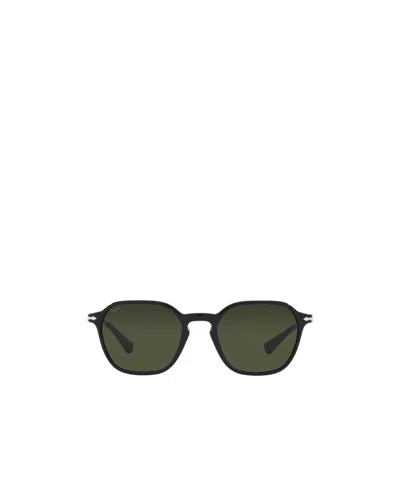 Persol Hexagonal Frame Sunglasses In Green